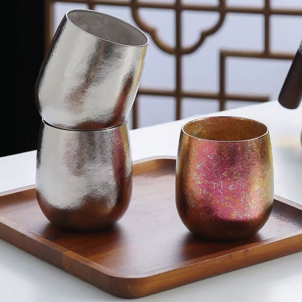 Wine Beer And Liquor - Outdoor Egg Mug Pure Titanium Double-Wall
