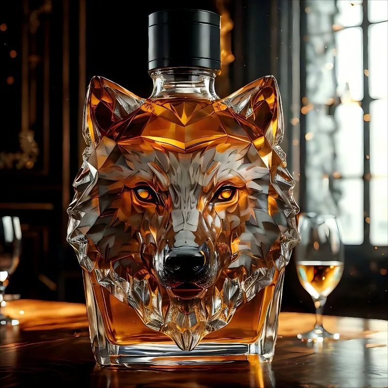 High Borosilicate Glass Wolf H - Wine Beer And Spirits 评论和价格