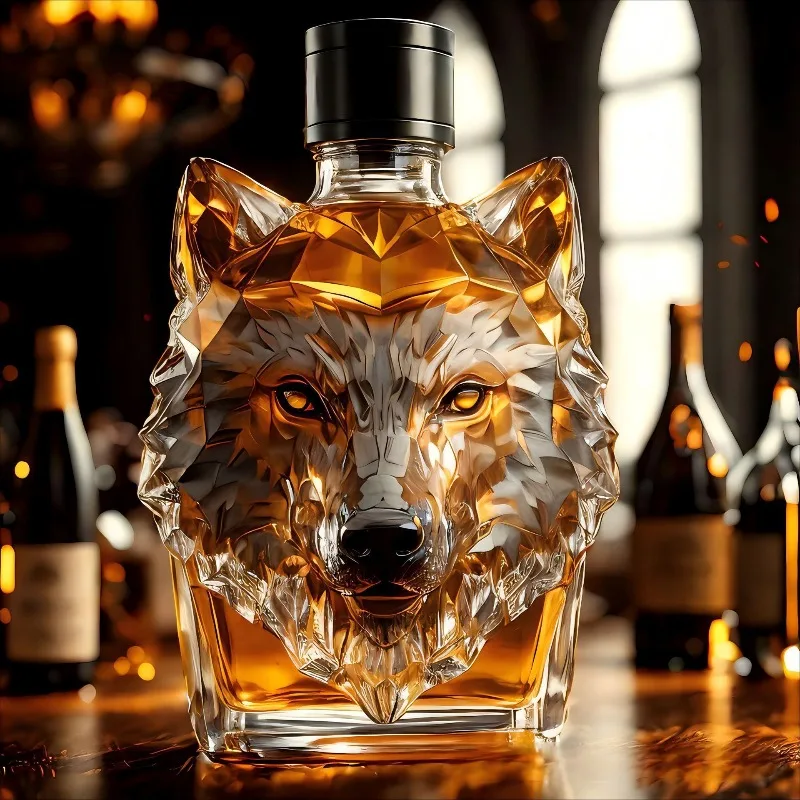 High Borosilicate Glass Wolf H - Wine Beer And Spirits 评论和价格