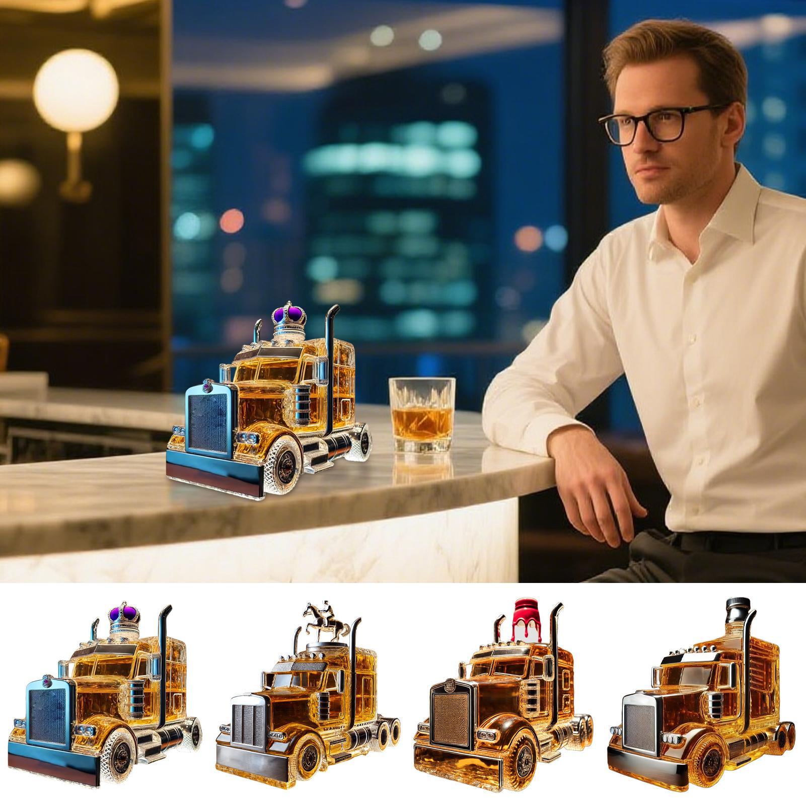 Wine Decanter Half Truck Bourb - Wine Beer And Liquor 评论和价格