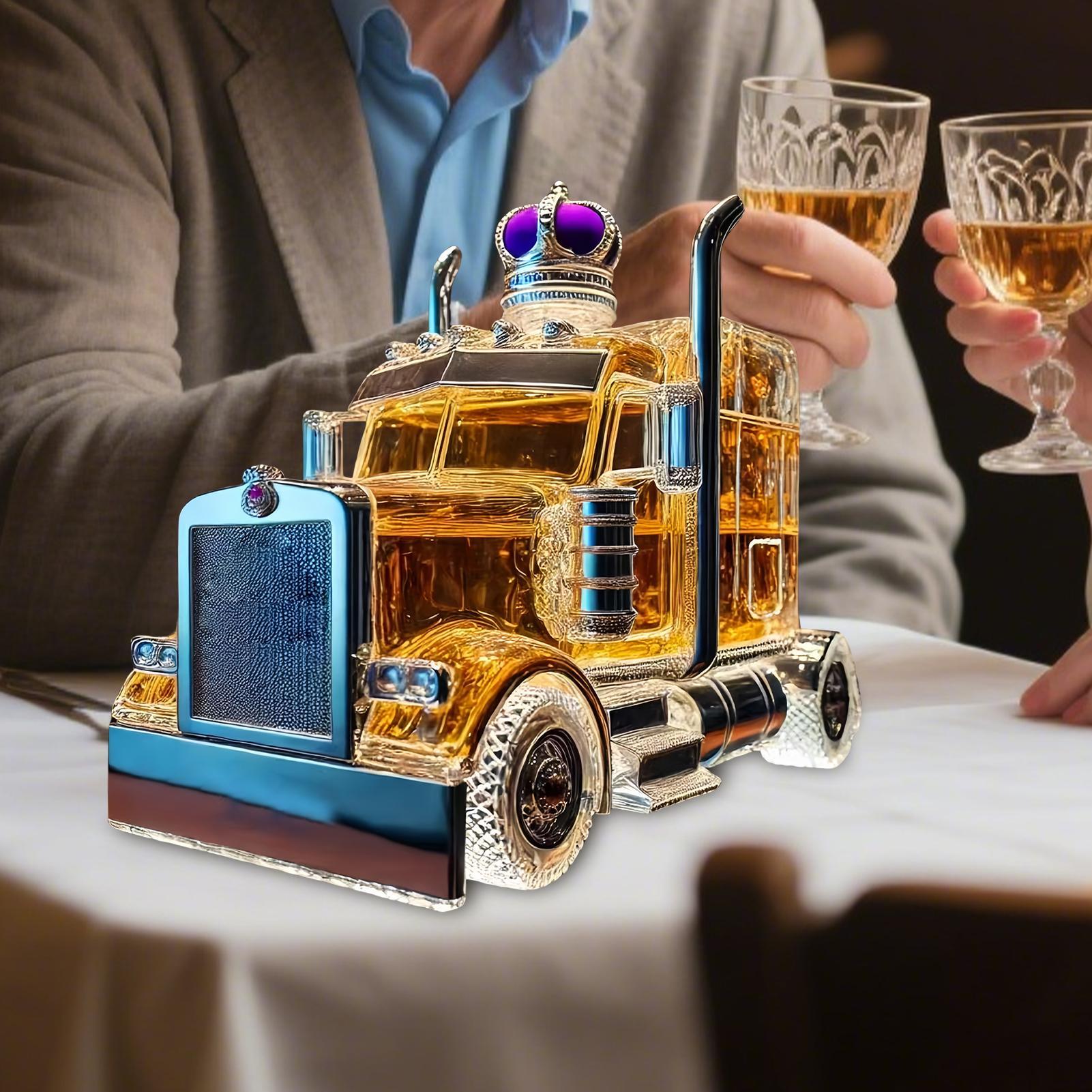Wine Decanter Half Truck Bourb - Wine Beer And Liquor 评论和价格