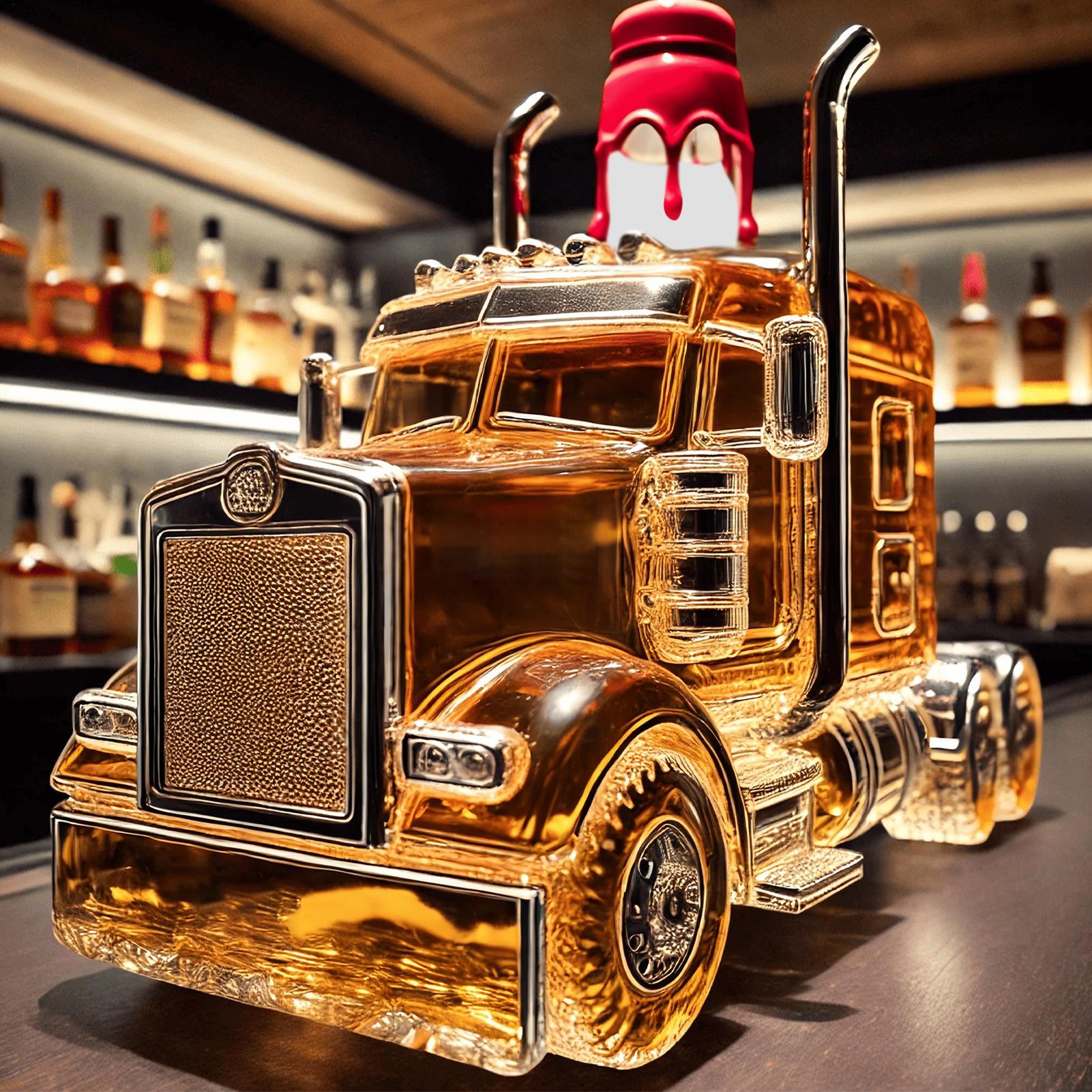 Wine Decanter Half Truck Bourb - Wine Beer And Liquor 评论和价格