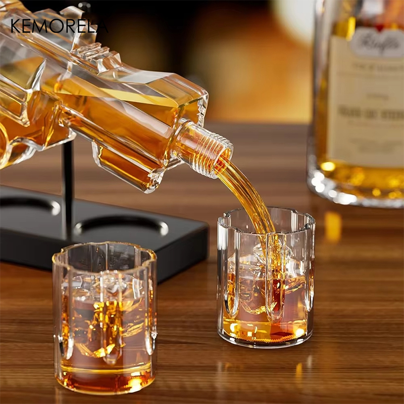 KEMORELA Revolver Glass Decant - Wine Beer And Liquor 评论和价格