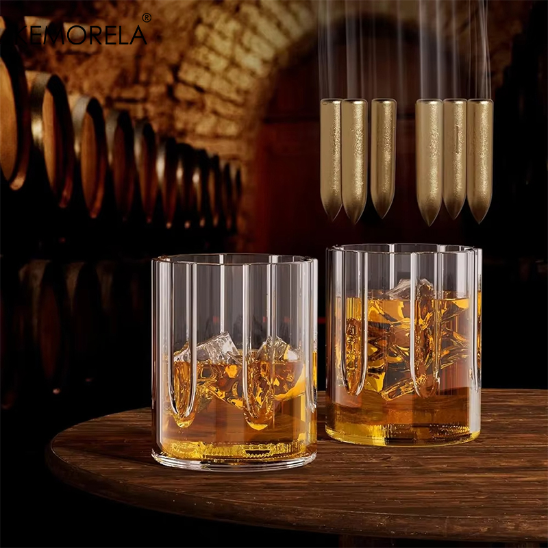 KEMORELA Revolver Glass Decant - Wine Beer And Liquor 评论和价格