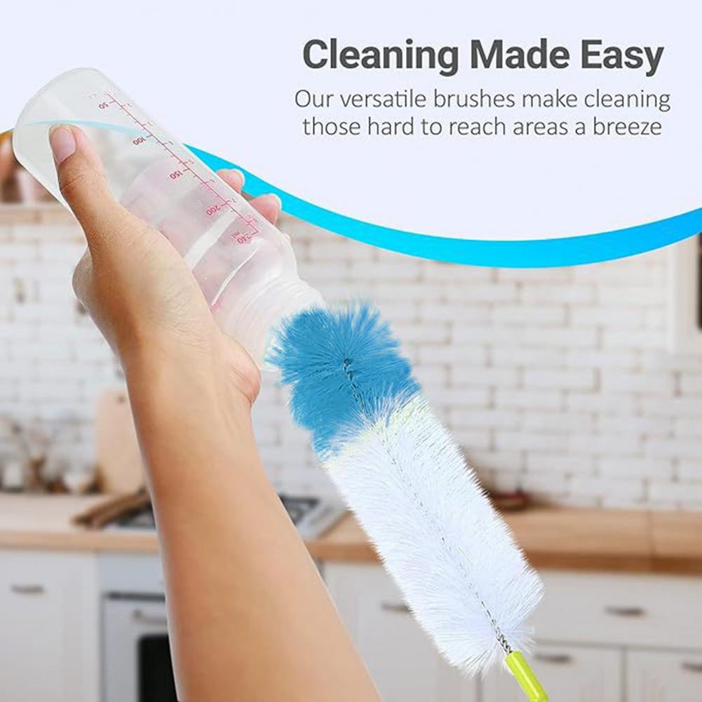Bottle Brush Set Ergonomic Lon - Beer Wine Kit 评论和价格