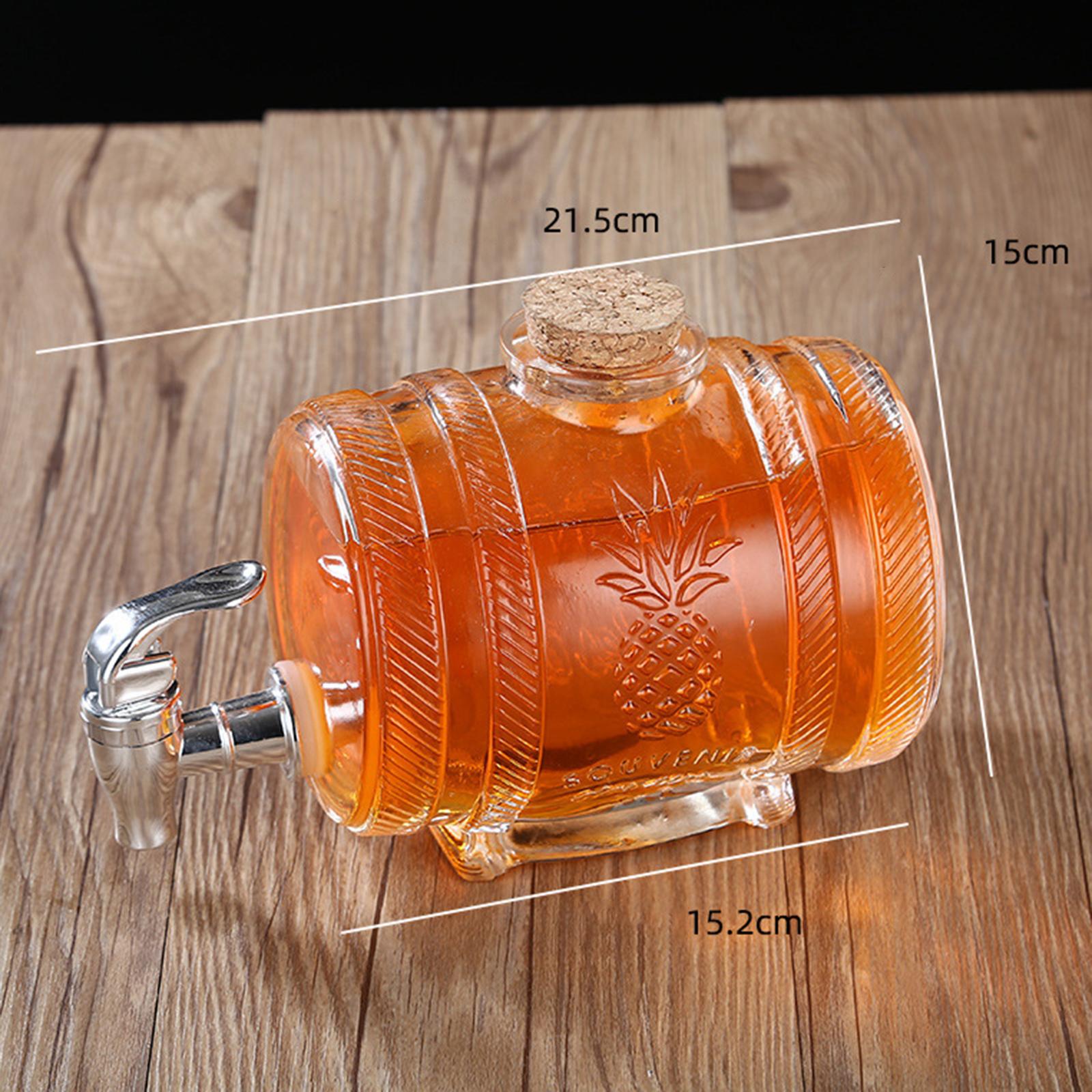 Premium Glass Barrel Dispenser - Wine Beer And Spirits 评论和价格