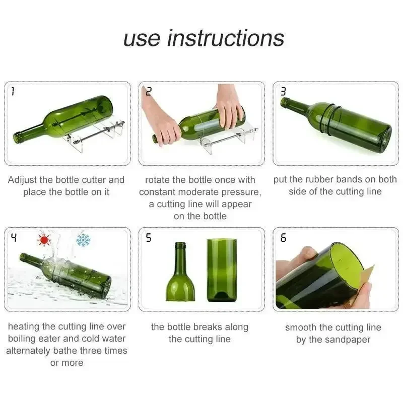 New Glass Bottle Cutter Tool,  - Beer Wine Kit 评论和价格
