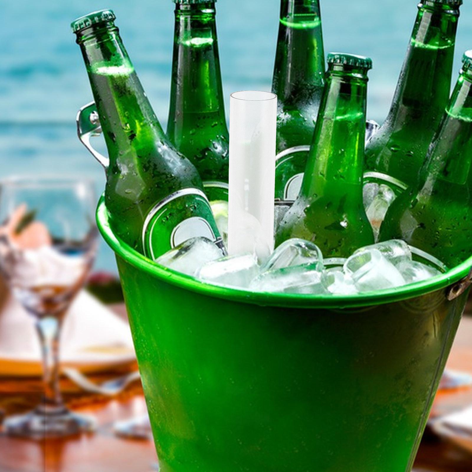 Reusable Column Tube Beer Whis - Wine Beer Whiskey Youtube 评论和价格