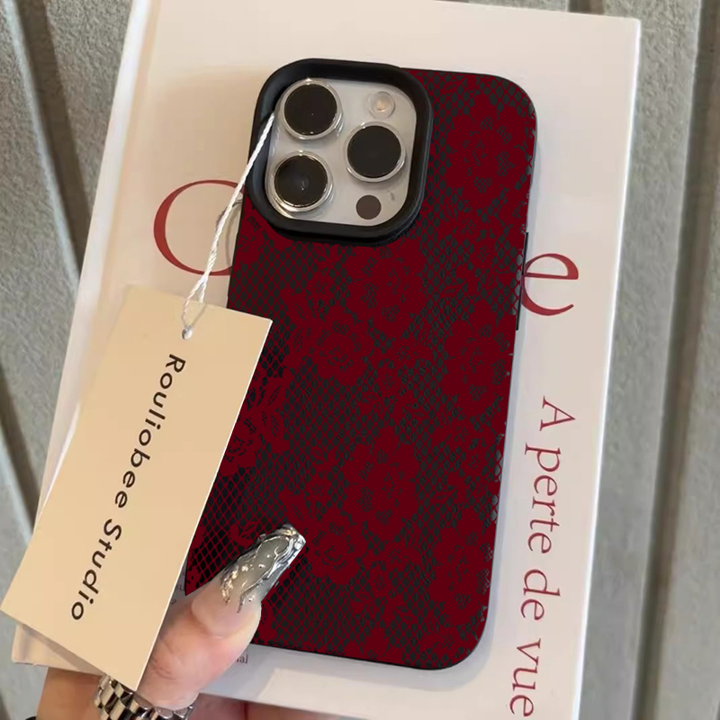 Vogue Wine Red Rose Lace Phone - Wine & Beer Hydrometer 评论和价格