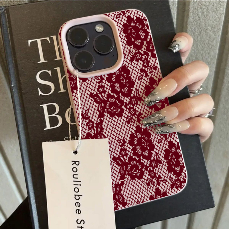 Vogue Wine Red Rose Lace Phone - Wine & Beer Hydrometer 评论和价格