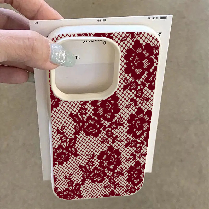 Vogue Wine Red Rose Lace Phone - Wine & Beer Hydrometer 评论和价格