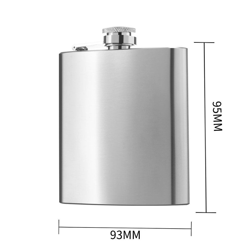 6/7/8oz black/silver Portable  - Wine Beer And Spirits 评论和价格