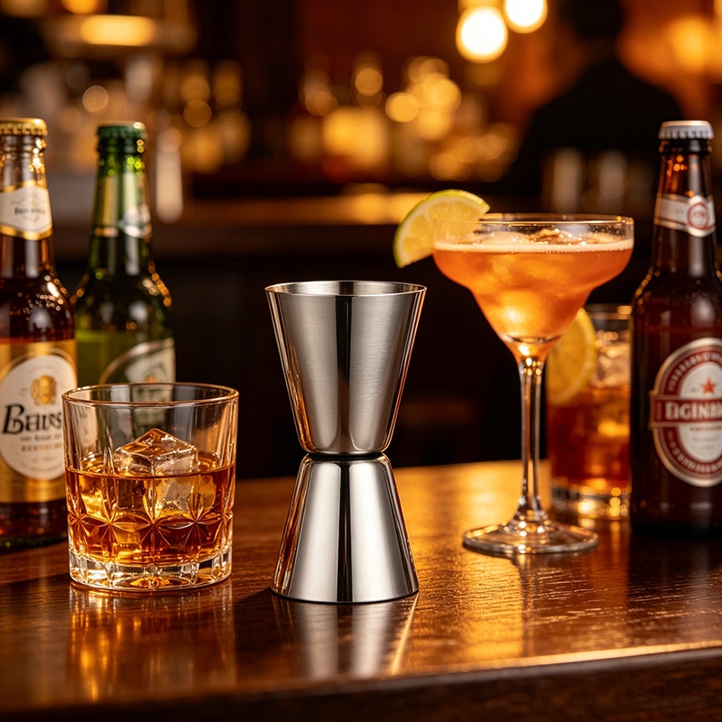 Stainless Steel Ounce Cocktail - Wine Beer And Spirits 评论和价格