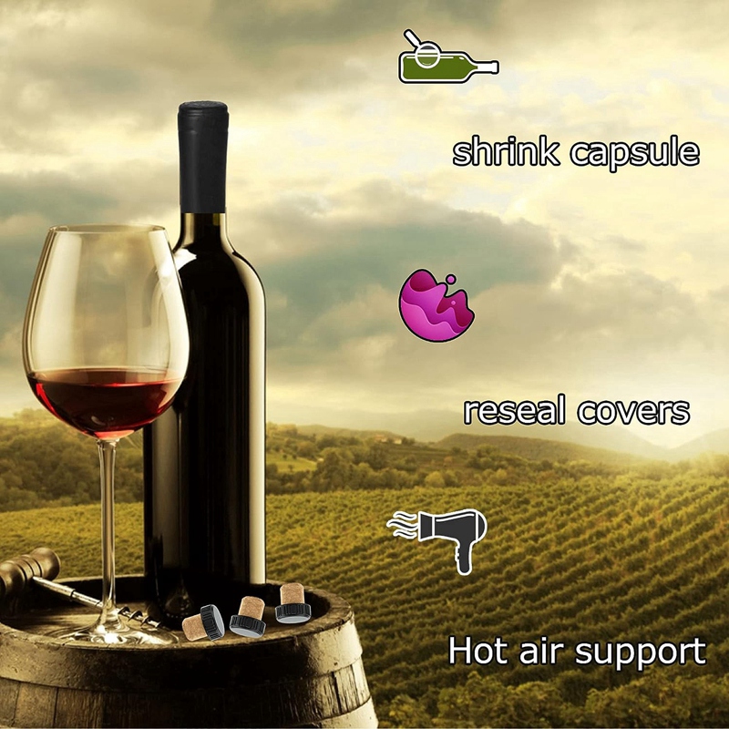 Caps Wrap Wine Bottle Seals 50 - Wine & Beer Hydrometer 评论和价格