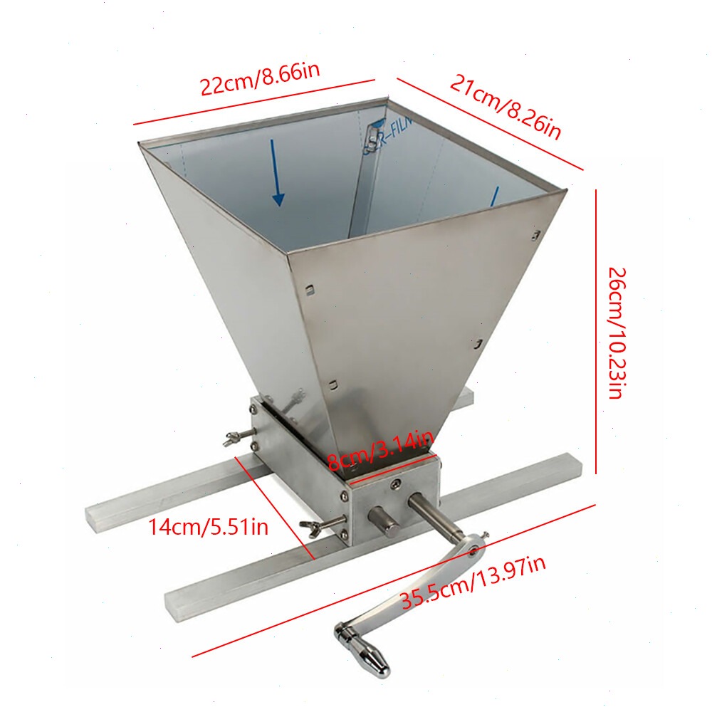 Malt Crusher Grain Mill Homebr - Beer Barley Wine 评论和价格