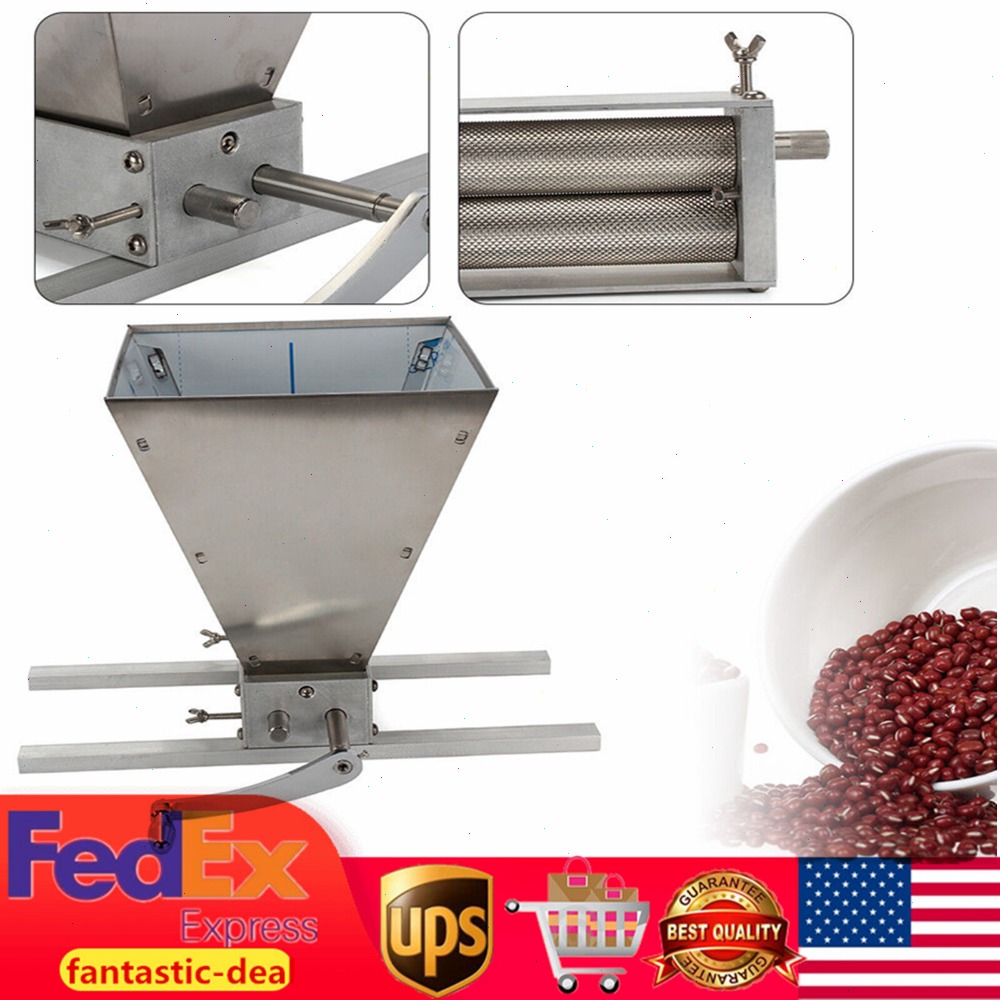 Malt Crusher Grain Mill Homebr - Beer Barley Wine 评论和价格