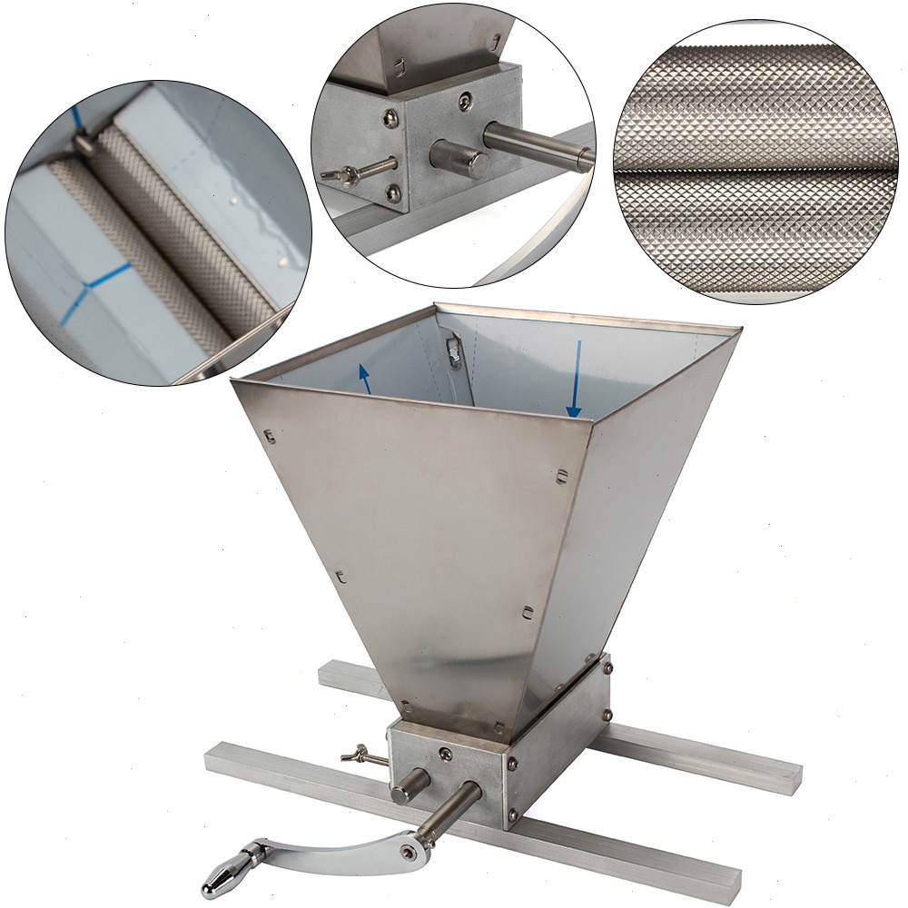 Malt Crusher Grain Mill Homebr - Beer Barley Wine 评论和价格