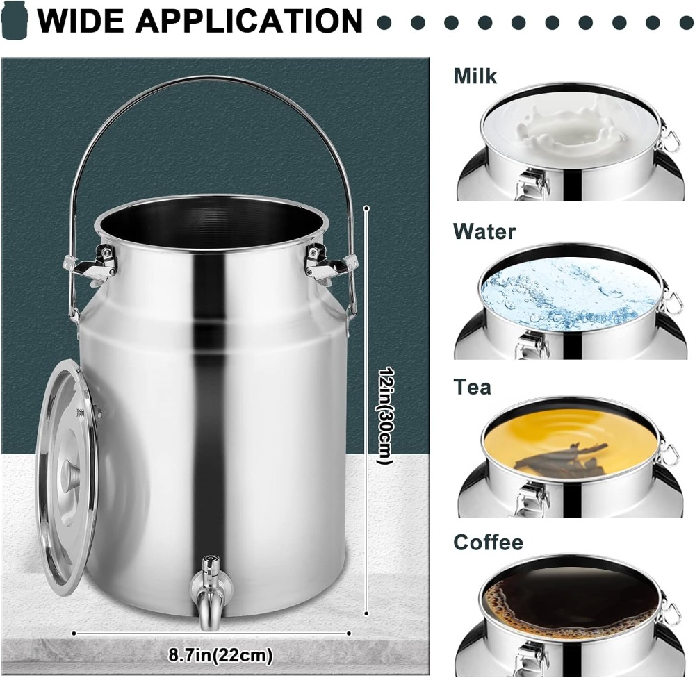 304 Stainless Steel Milk Can w - Wine & Beer Hydrometer 评论和价格