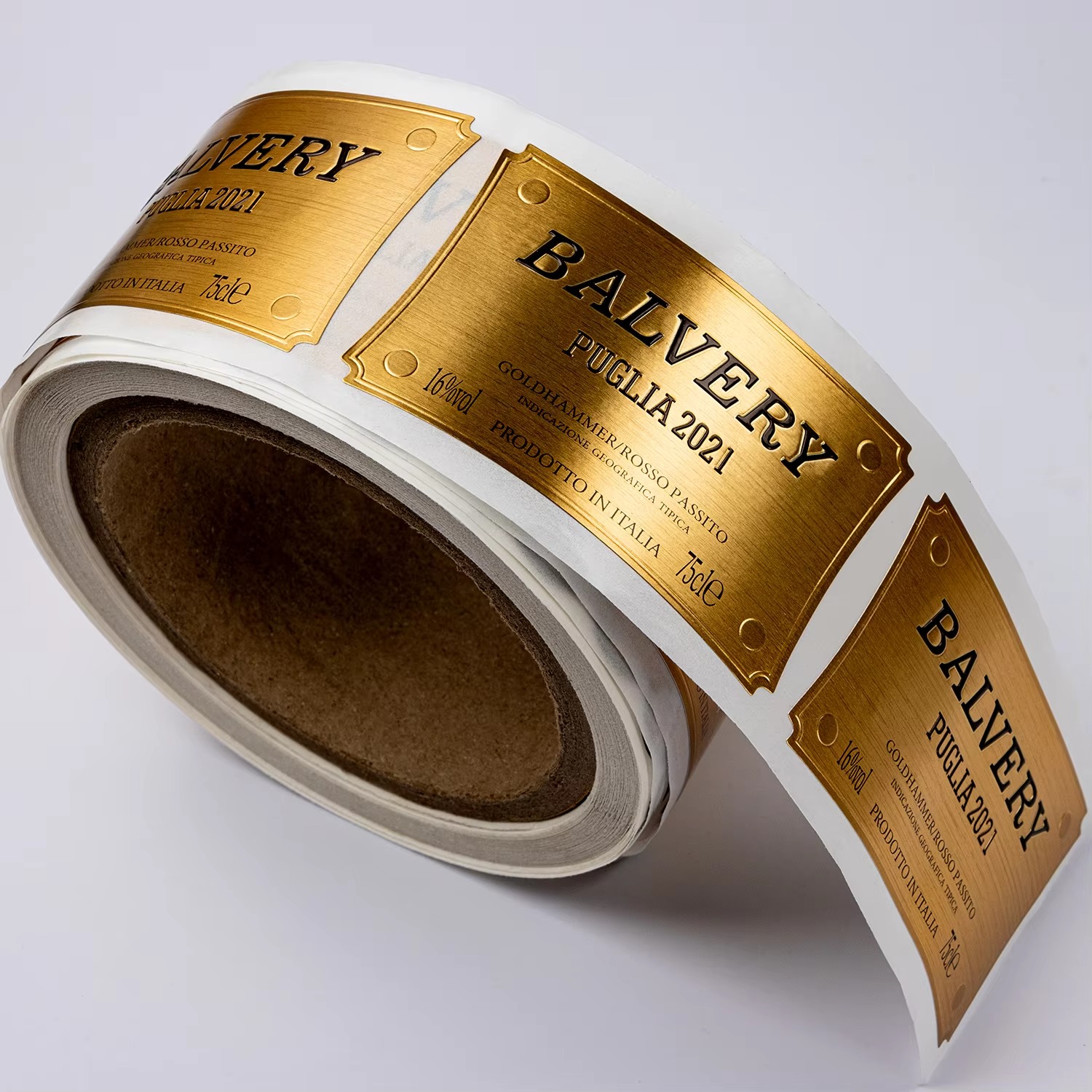 Gold Foil Embossed Metal Paper - Wine Beer Bottle 评论和价格