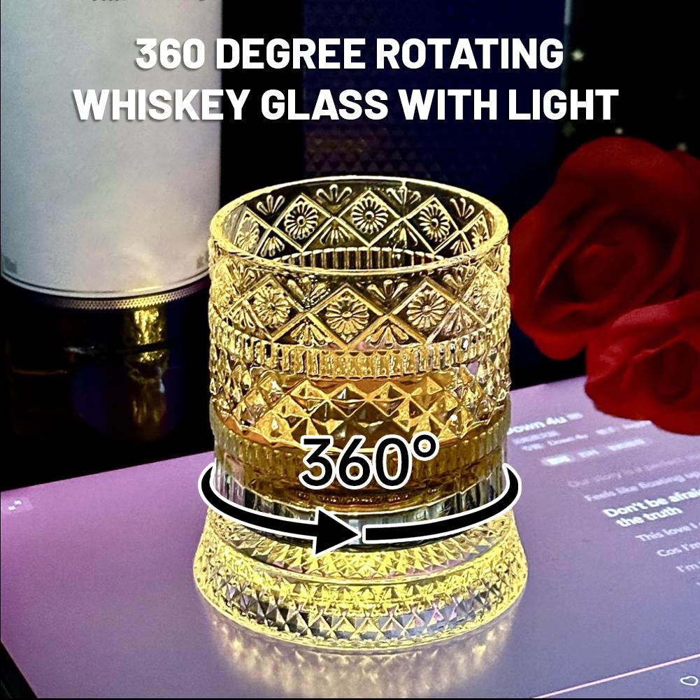 Whiskey Glasses Rotating Whisk - Wine Beer And Liquor 评论和价格