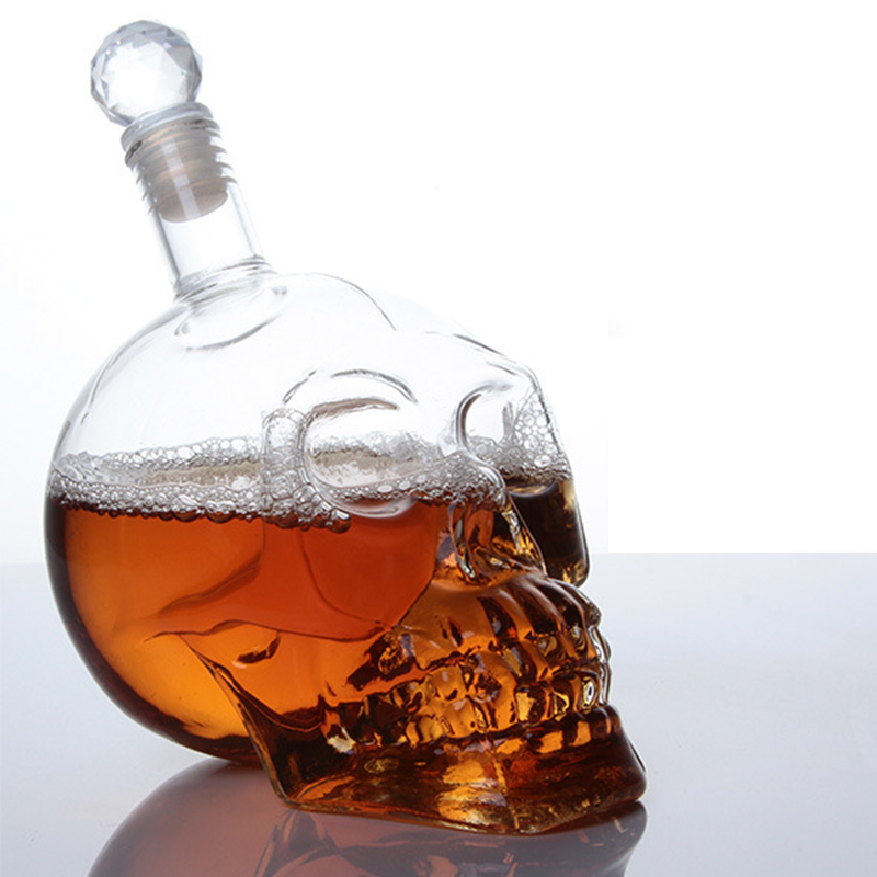 Creative Skull Head Decanter C - Wine Beer And Spirits 评论和价格
