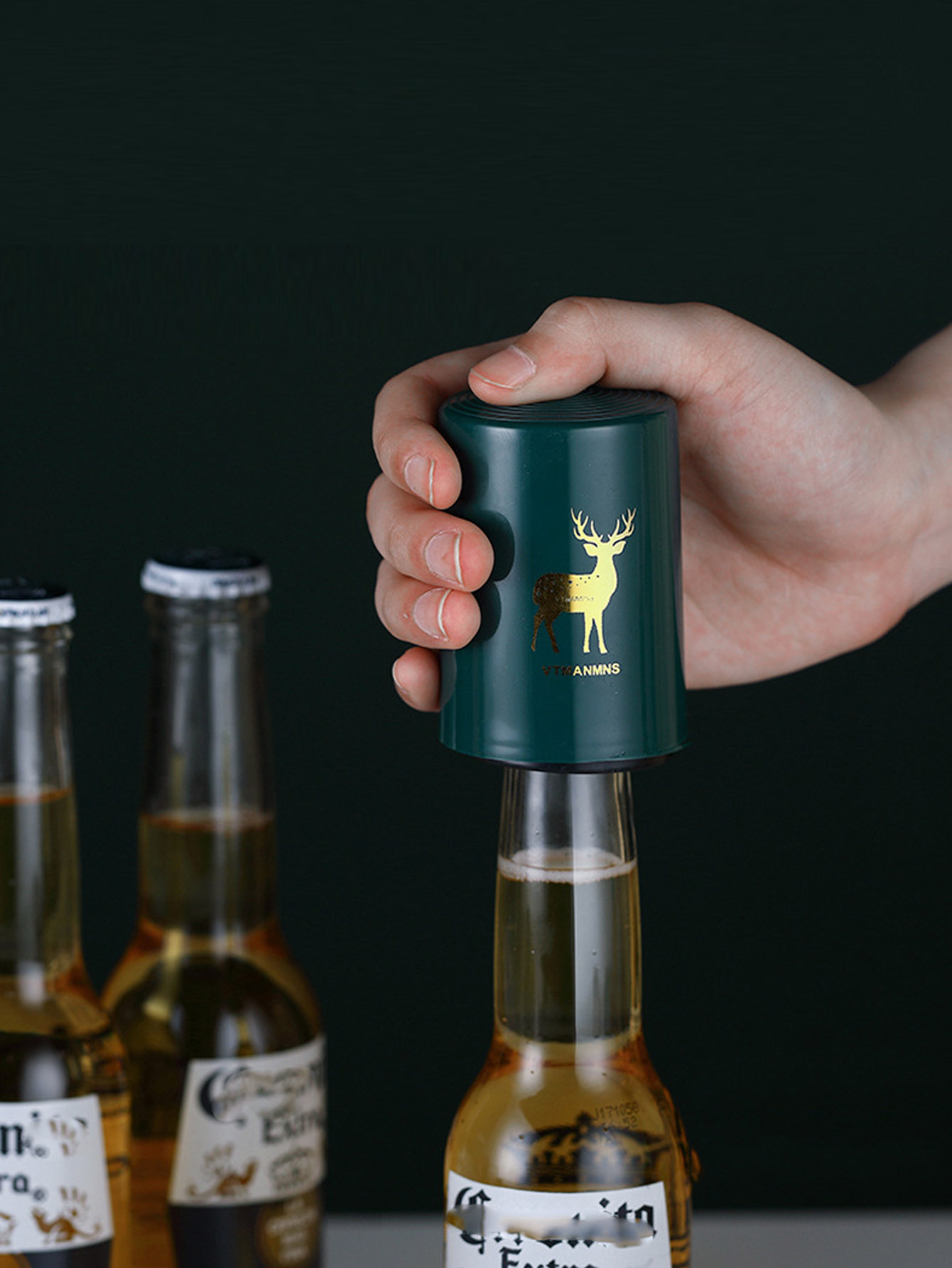 1Pcs Automatic Beer Bottle Ope - Wine Beer Bottle 评论和价格