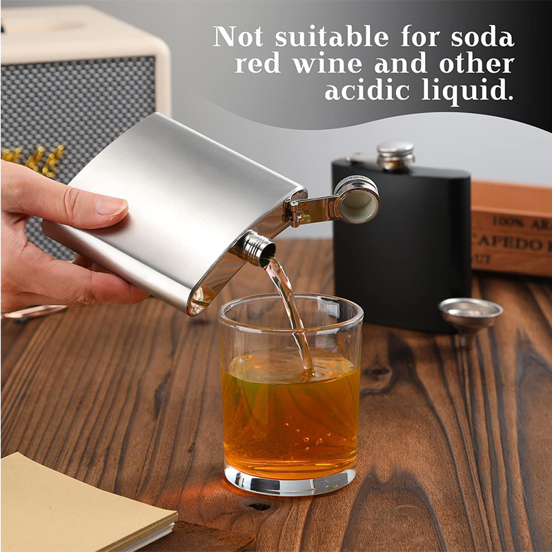 LMETJMA Camping 6 oz Stainless - Wine Beer And Spirits 评论和价格
