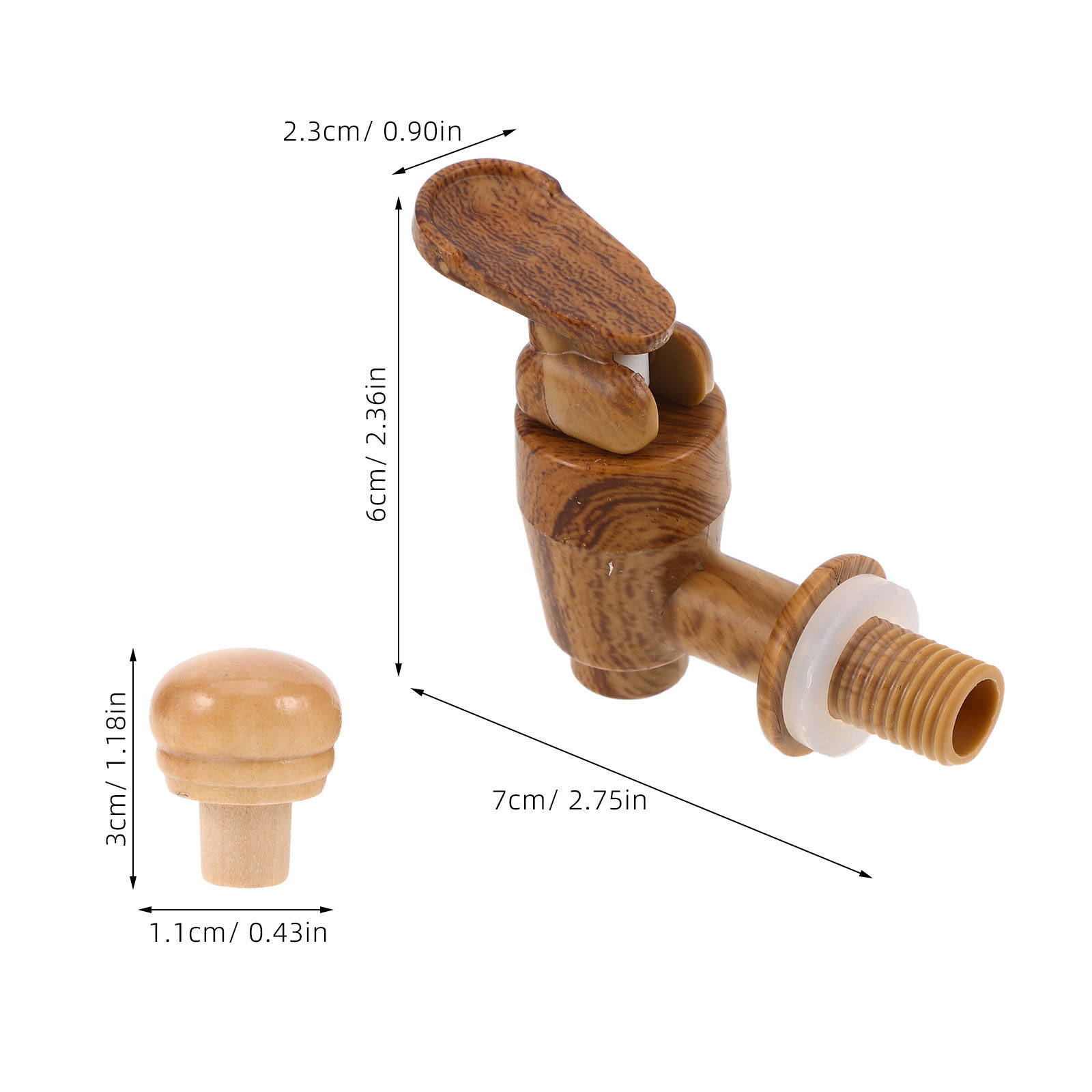 2Sets Wine Barrel Faucet Stopp - Beer Wine Kit 评论和价格