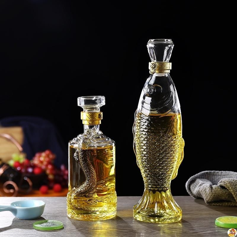 500ML round shaped dragon engr - Wine Beer And Spirits 评论和价格