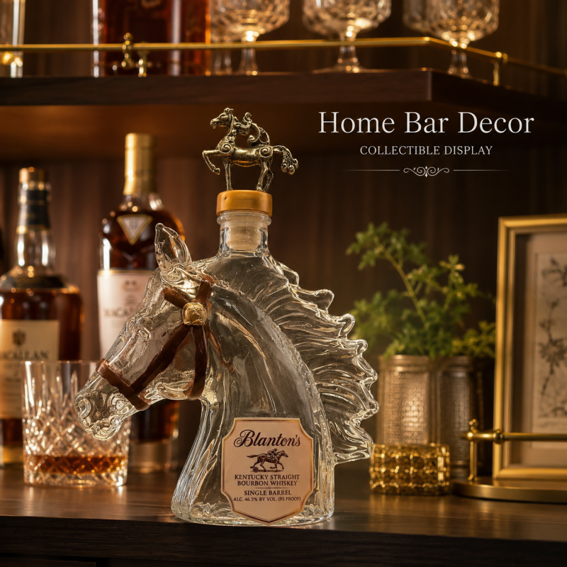 Blanton’s Horse Head Glass Dec - Wine Beer And Spirits 评论和价格