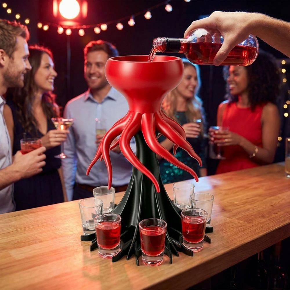 8 Holes 3D Printing Wine Distr - Wine Beer And Liquor 评论和价格