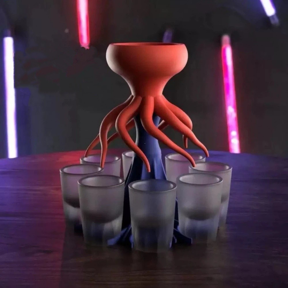 8 Holes 3D Printing Wine Distr - Wine Beer And Liquor 评论和价格