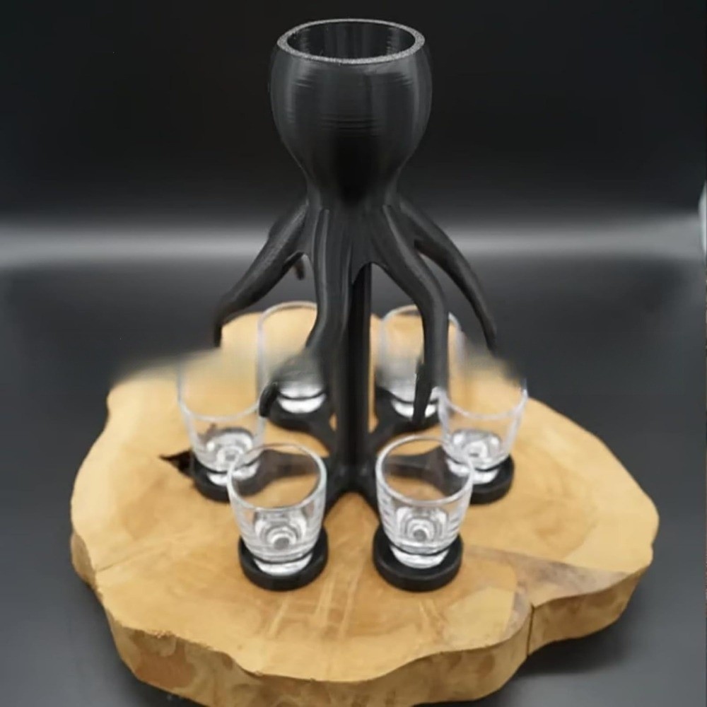 8 Holes 3D Printing Wine Distr - Wine Beer And Liquor 评论和价格