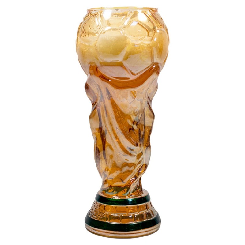 Soccer Trophy Beer Glass Cup C - Wine Beer And Liquor 评论和价格