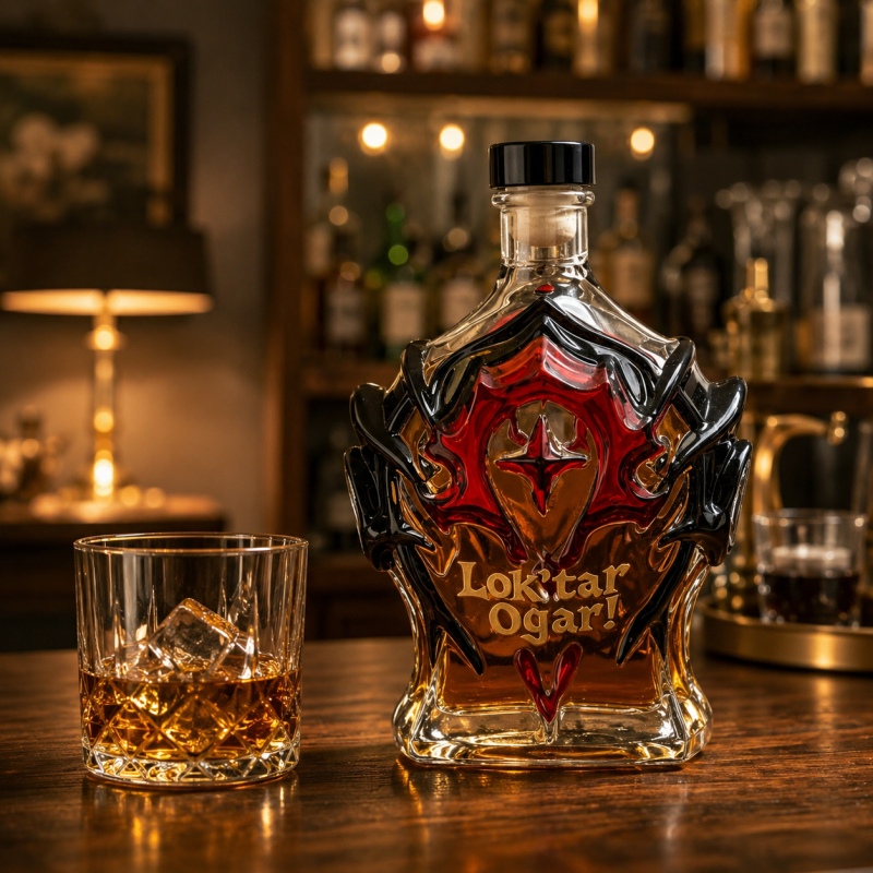 WoW Horde Lok'tar Ogar  Emboss - Wine Beer And Spirits 评论和价格