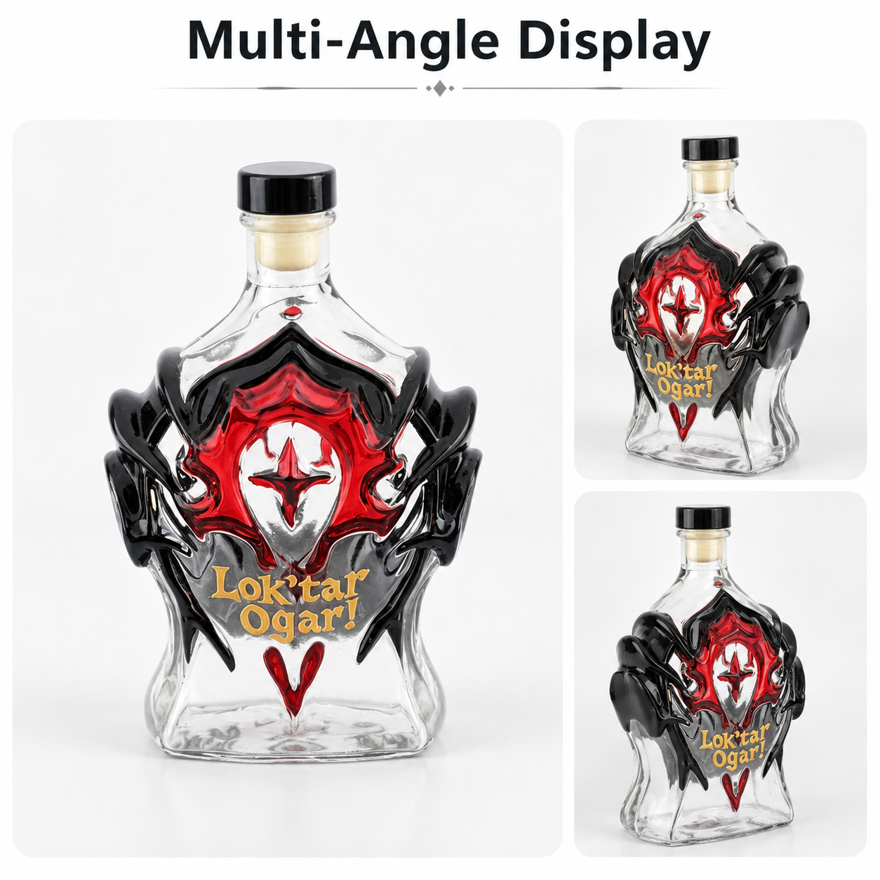 WoW Horde Lok'tar Ogar  Emboss - Wine Beer And Spirits 评论和价格
