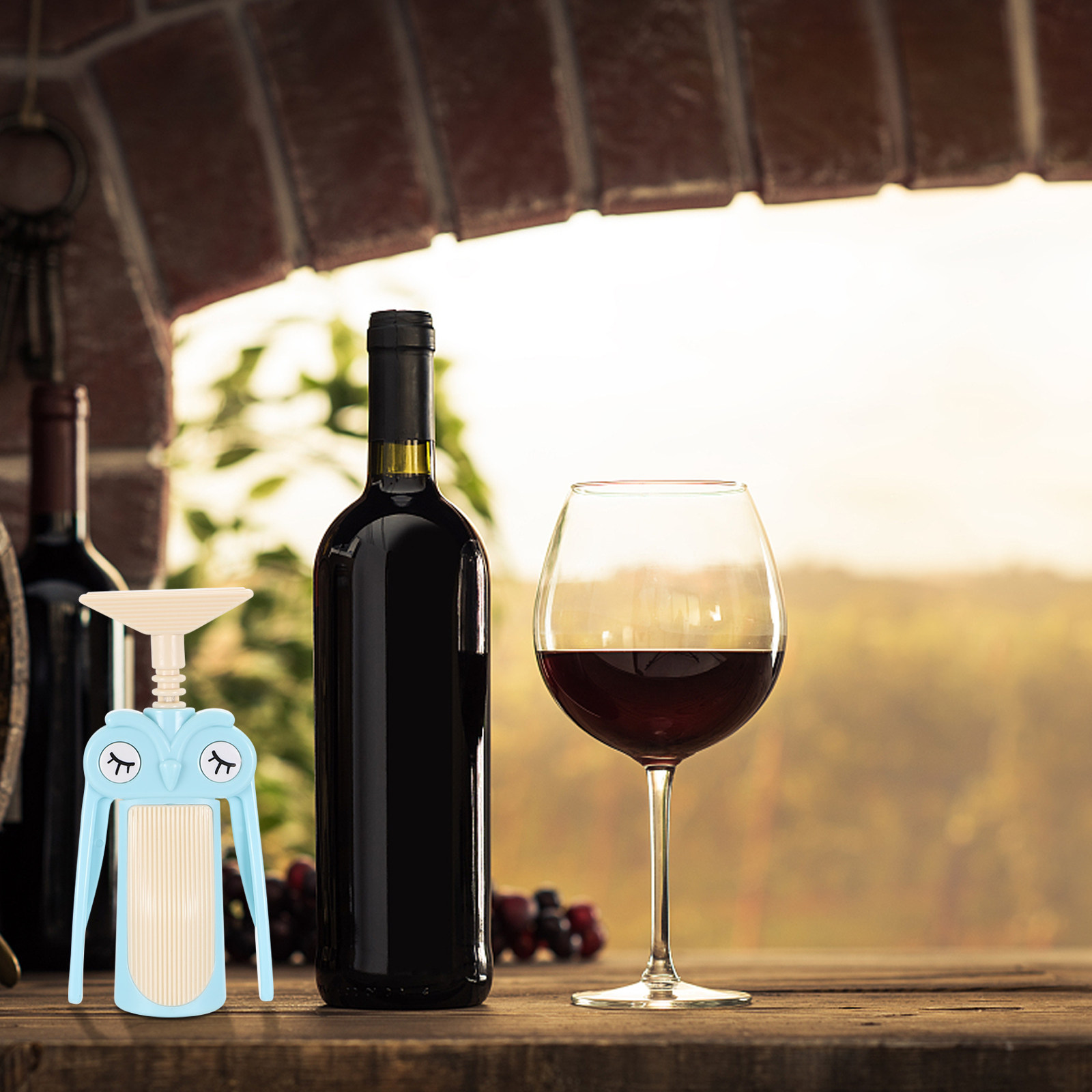 Wine Bottle Opener Manual Cork - Wine Beer Bottle 评论和价格