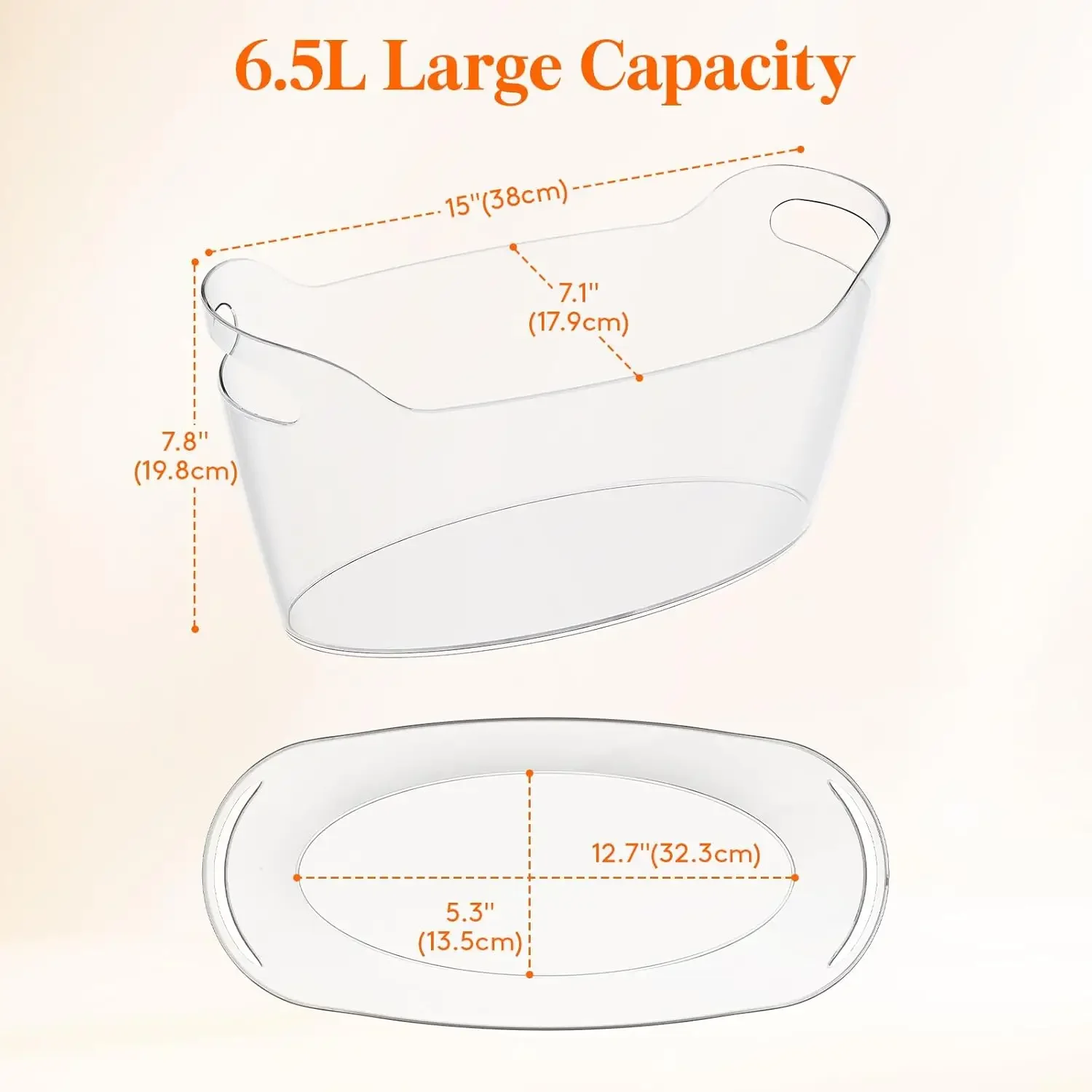 6.5L Ice Bucket for Parties 2  - Wine Beer & Deli Reviews 评论和价格
