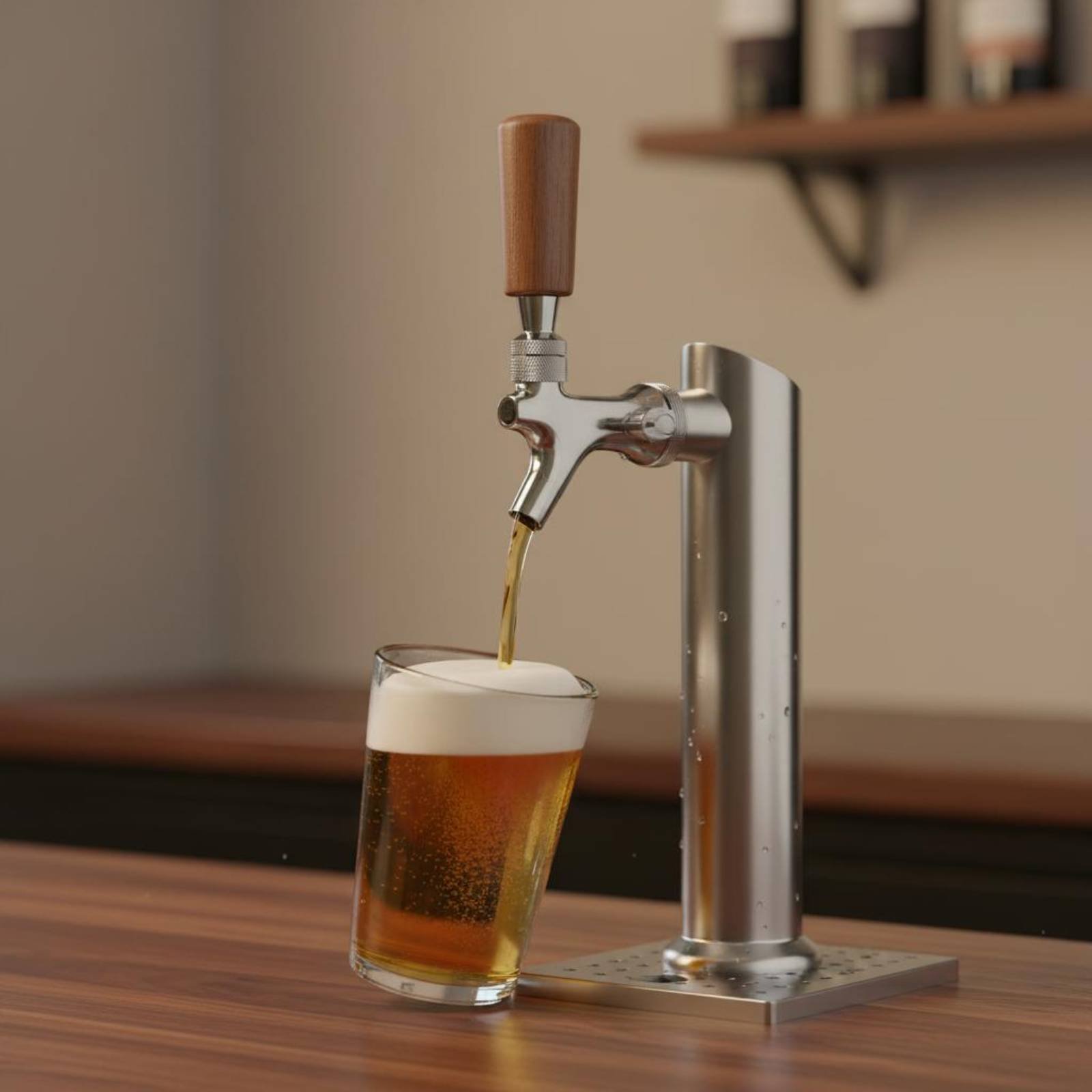Short Wooden Beer Handle Solid - Wine Beer & Deli Reviews 评论和价格