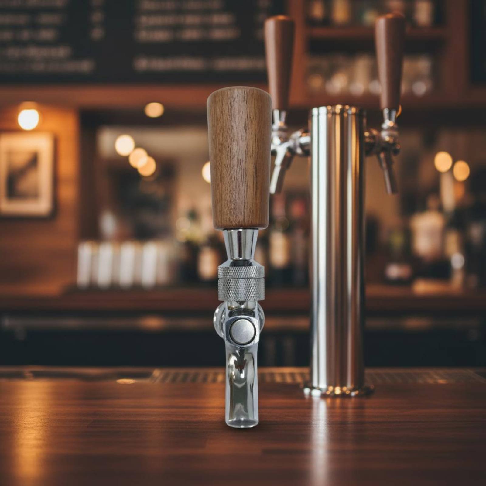 Short Wooden Beer Handle Solid - Wine Beer & Deli Reviews 评论和价格