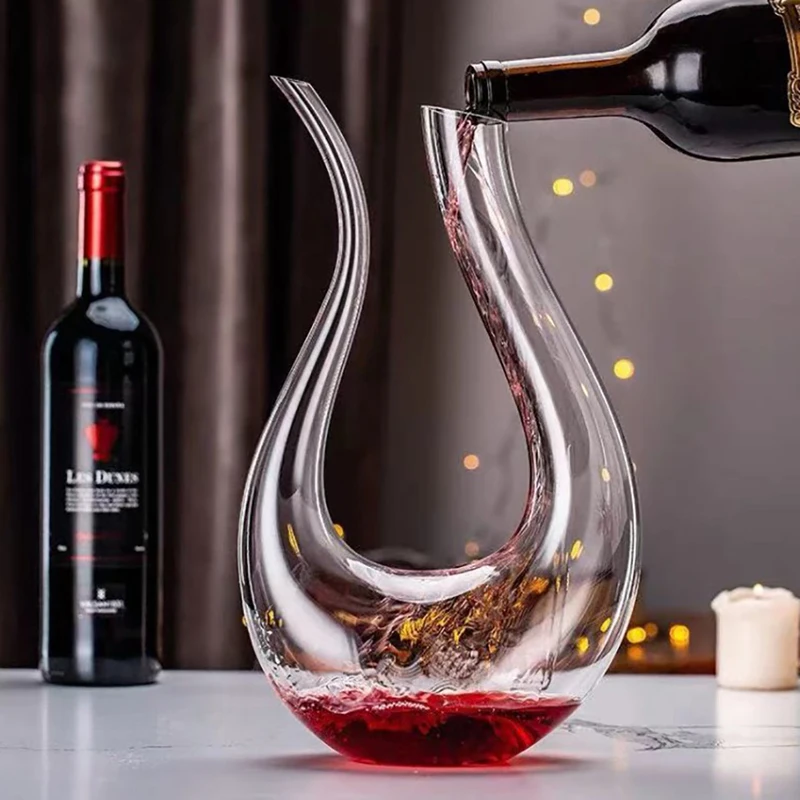 1500ML Big Decanter Handmade C - Wine Beer And Liquor 评论和价格