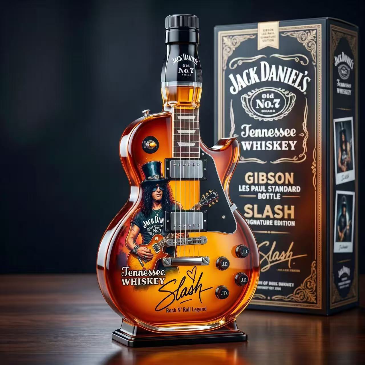 Slash Guitar Shaped Whiskey De - Wine Beer And Spirits 评论和价格