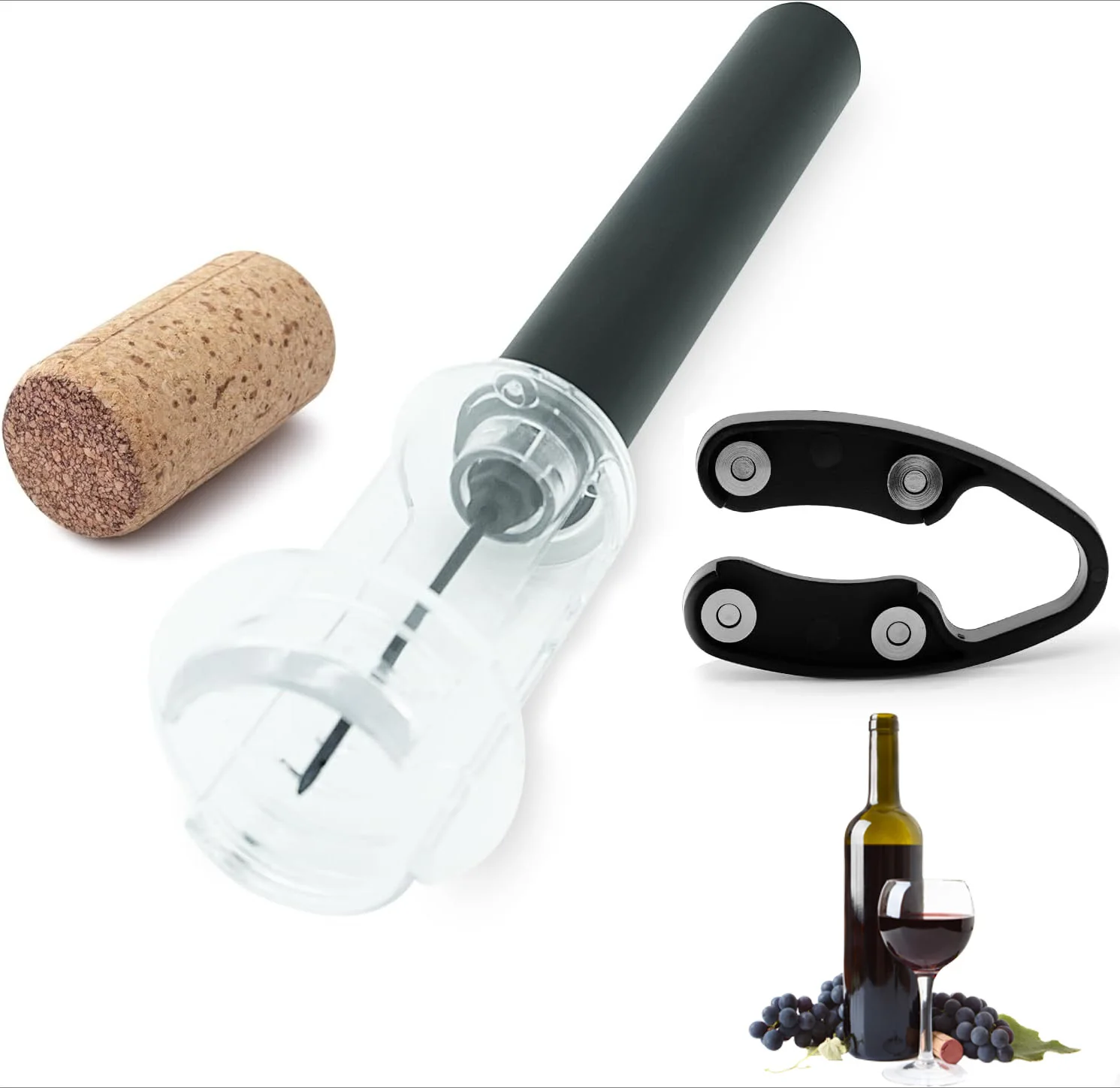 Air Pump Wine Bottle Opener Ai - Wine Beer Bottle 评论和价格