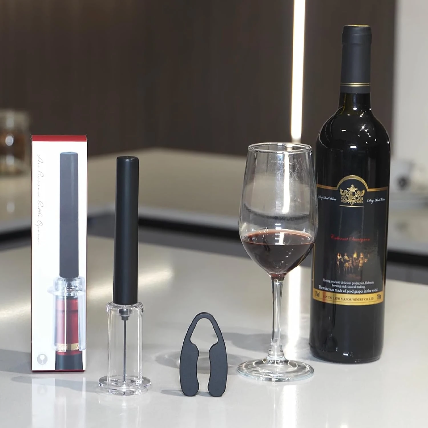 Air Pump Wine Bottle Opener Ai - Wine Beer Bottle 评论和价格